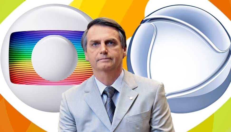 Bolsonaro chuta a Globo e leva Record e SBT à liderança no Brasil