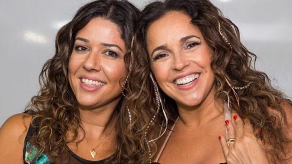 A cantora Daniela Mercury e sua esposa Malu Verçosa. (Foto: Instagram)