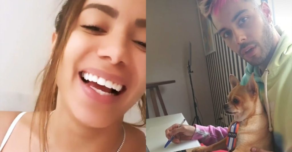 Anitta e Gui Araújo passam isolamento social juntos na casa da cantora (Foto: Reprodução/Instagram)