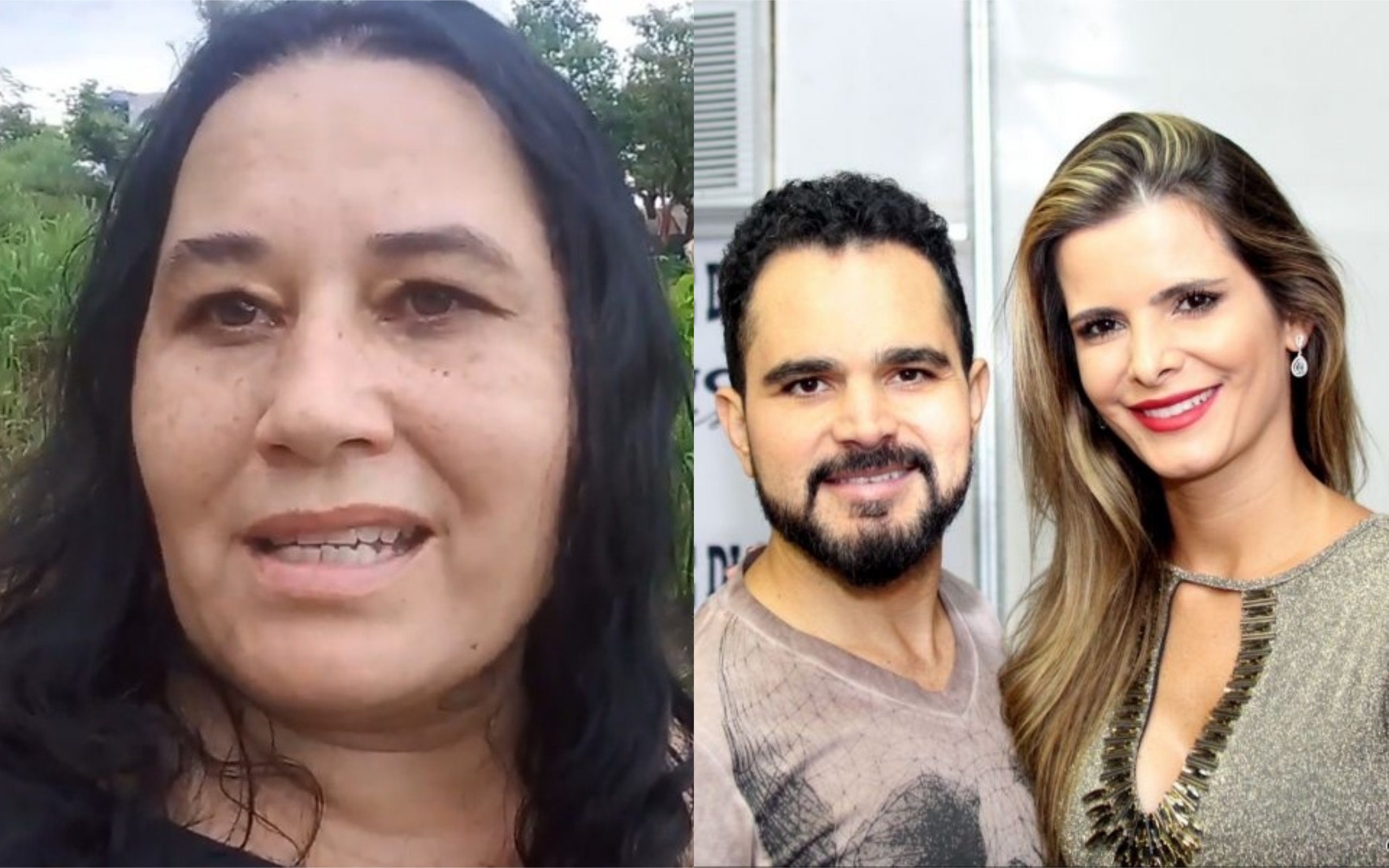 Cleo Loyola, Luciano Camargo e Flavia Fonseca (Foto: TV Foco)